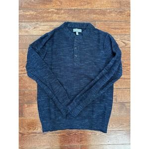 Bonobos Men’s Merino Wool Knit Henley Top Sweater